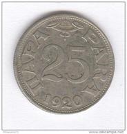 25 Para Yougoslavie 1920 - Jugoslawien