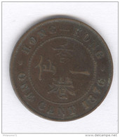 1 Cent Hong Kong 1876 - Victoria - TTB - Frappe Médaille - Hongkong