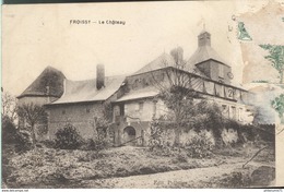 CPA  Froissy - Château - Circulée - Froissy