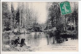Cpa Carte Postale Ancienne  - PUNTOUS Près Castelnau-Magnoac (Hautes-Pyrénées) : Pont Sur Le BAÏSE - Castelnau Magnoac