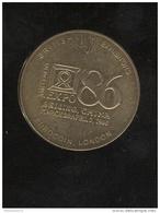 Médaille De Chine - Expo 86 Beijing - Amusement Expo 89 - Gewerbliche
