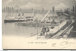 CPA  Port Du Bouveret - Circulé 1904 - Port