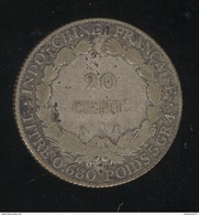 20 Centimes Indochine Française 1921 - TB - Sonstige & Ohne Zuordnung