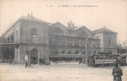 ¤¤  -   PARIS    -  La Gare Montparnasse   -   Tramway    -  ¤¤ - Arrondissement: 15