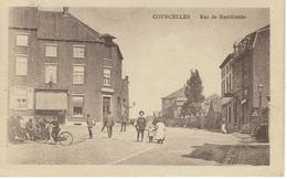 COURCELLES : Rue De Marchienne - RARE CPA - Cachet De La Poste 1933 - Courcelles