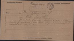 Télégramme Historique Havas Journaux CAD Conakry Guinée Française 16 8 98 Cuba Guerre Americano Espagnole  USA Espagne - Lettres & Documents