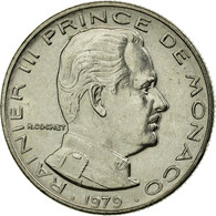 Monnaie, Monaco, Rainier III, 1/2 Franc, 1979, TTB, Nickel, Gadoury:MC 149 - 1960-2001 Nouveaux Francs