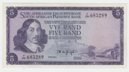 South Africa 5 Rand 1975 XF Pick 112c 112 C - South Africa