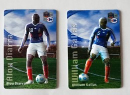 Lot De 2 Magnets FOOTBALL - - Deportes