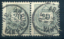 ABRUDBÁNYA 20Kr Pár Szép Bélyegzés - Used Stamps