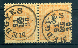 MEDGYES 8Kr Pár Szép Bélyegzés - Used Stamps