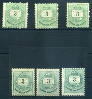 3Kr érdekes, Kis Használatlan Tétel - Used Stamps