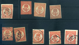 Kőnyomat Hírlapbélyegek Kis Tétel - Used Stamps