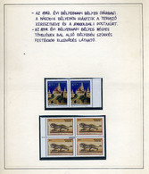 1978-1982. 2db érdekesség, Tévnyomat Albumlapon - Storia Postale