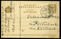 HUN NA SUTLI 1914. Kétnyelvű Díjjegyes Levlap, Ritka Bélyegzéssel  /  1914 Bilingual Stationery P.card Rare Pmk - Postal Stationery