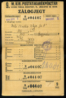 ZÁLOGJEGY 1944. 2db - Unclassified