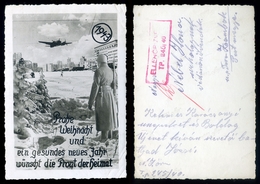 WW II. Vintage Pic. P.card Via FPO TP 245 To Zsámbok - Storia Postale