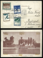 BUDAPEST 1925. Margitsziget, Nemzetközi Regatta Alkalmi Bélyegzésű Képeslap, Sport Stamps - Briefe U. Dokumente