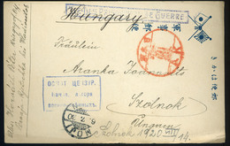 1920 I. VH. Hadifogolylap A Pervaja Rjecska Hadifogolytáborból Szolnokra / POW Card From POW-camp Pervaja Rjetschka To H - Storia Postale
