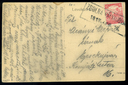 TÚRÓCSZENTMÁRTON 1917. Régi Képeslap Pályaudvari Bélyegzéssel  /  1917 Vintage Pic. P.card Train Station Pmk - Used Stamps