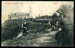 TIHANY 1910. Régi Képeslap  /  1910 Vintage Pic. P.card - Ungheria