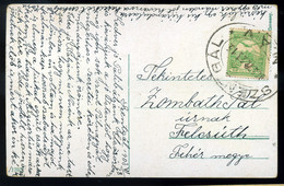 SZENTGÁL 1908. Képeslap,  MÁV Vasúti Bélyegzéssel  /  1908 Vintage Pic. P.card Hun.Nat.Rail Pmk - Storia Postale