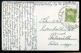 SZENTGÁL 1908. Képeslap,  MÁV Vasúti Bélyegzéssel  /  1908 Vintage Pic. P.card Hun.Nat.Rail Pmk - Covers & Documents