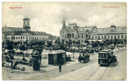 NAGYVÁRAD 1915. Régi Képeslap, Villamos  /  1915 Vintage Pic. P.card, Tram - Ungarn