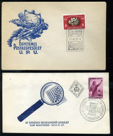1949-52. Jó FDC-k, 4db - Storia Postale