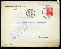 LÉVA 1938. Visszatérés, Szép Levél Budapestre, Arcképek 20f - Covers & Documents