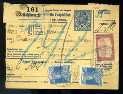 SZÉKELYKERESZTÚE  Csomagszállító Budapestre - Used Stamps
