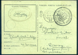 SEPSISZENTGYÖRGY 1940. Levlap, Visszatért és Alakulat Bélyegzéssel / HUNGARY WW2 Award Winning Collection - Covers & Documents