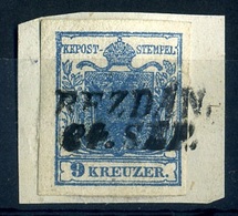 BEZDÁN 9Kr Szép Bélyegzés  (200p) - Used Stamps
