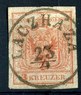 LACHÁZA 3Kr Szép Bélyegzés - Used Stamps