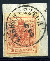 SÁRKERESZTÚR 3Kr Szép Bélyegzés - Used Stamps