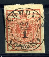 NÁDUDVAR 3Kr Szép Bélyegzés - Used Stamps