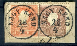 NAGYKEND 5+10Kr  Szép Bélyegzés - Used Stamps