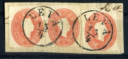 LÉVA 3*5Kr  Szép Bélyegzés - Used Stamps