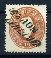 VÁGÚJHELY 10Kr  Szép Bélyegzés - Used Stamps