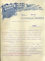Köhler István Tűzoltó Felszerelések Gyára, Céges, Fejléces Levél ,Budapest 1919. (Tanácsköztársaság, érdekes!) - Unclassified