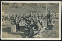 I.VH Erdély, Katonák, Tábori Konyha Fotós Képeslap   /  WW I. Trasylvania, Soldiers, Field Kitchen Photo Vintage Pic. P. - Hungary