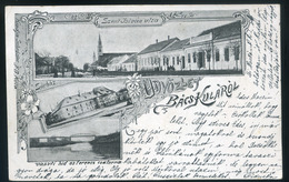 BÁCSKULA 1899. Régi Képeslap  /  1899 Vintage Pic. P.card - Hungary