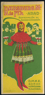 SZÁMOLÓ CÉDULA 1910 Cca. Régi Reklám Grafika , Arad, Ransburg Bortermelő  /  COUNTING CARD Ca 1910 Vintage Adv. Graphics - Unclassified