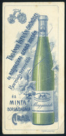 SZÁMOLÓ CÉDULA 1910 Cca. Régi Reklám Grafika , Borászat Arad  /  COUNTING CARD Ca 1910 Vintage Adv. Graphics, Winery Ara - Sin Clasificación