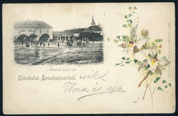 ÉRSEKÚJVÁR 1900. Litho Képeslap  /  ÉRSEKÚJVÁR 1900 Litho Vintage Pic. P.card - Hungary