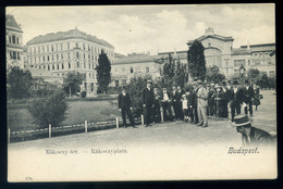 BUDAPEST 1905. Cca. Rákóczi Tér,régi Képeslap  /  BUDAPEST Ca 1905 Rákóczi Sq. Vintage Pic. P.card - Hungary