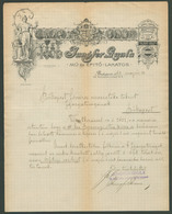 BUDAPEST 1890. Jungfer Gyula, Vasműves, Fejléces,céges Levél - Unclassified