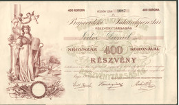 BAJA 1907. Takarékpénztár  Részvény - Unclassified
