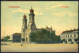 SZOMBATHELY 1910. Zsinagóga,  Régi Képeslap  /  SZOMBATHELY 1910 Synagogue, Vintage Pic. P.card - Religión & Esoterismo