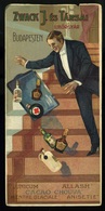 SZÁMOLÓ CÉDULA  Régi Reklám Grafika , Zwack 1910. Cca. - Unclassified